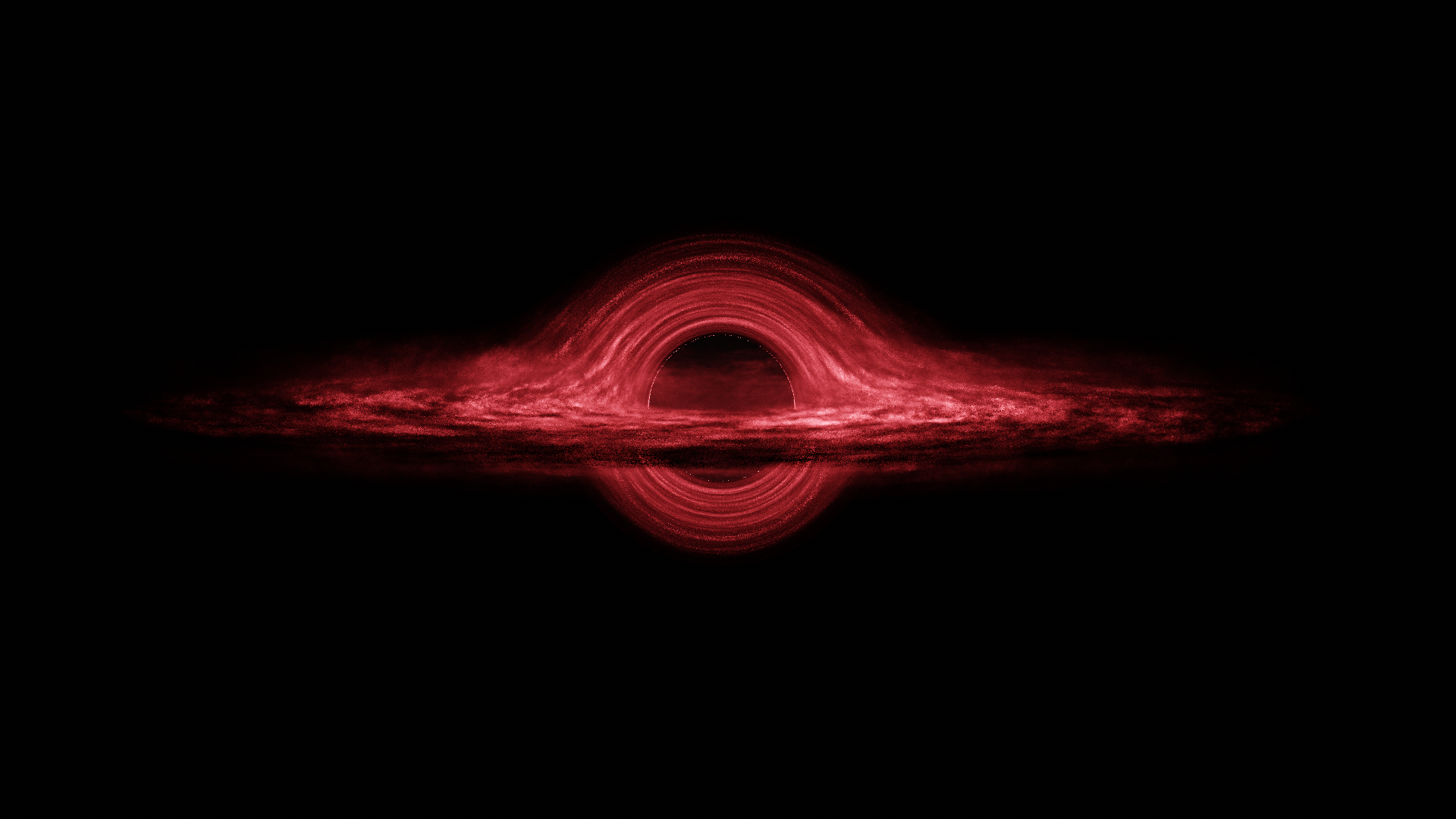 Render of a Blackhole