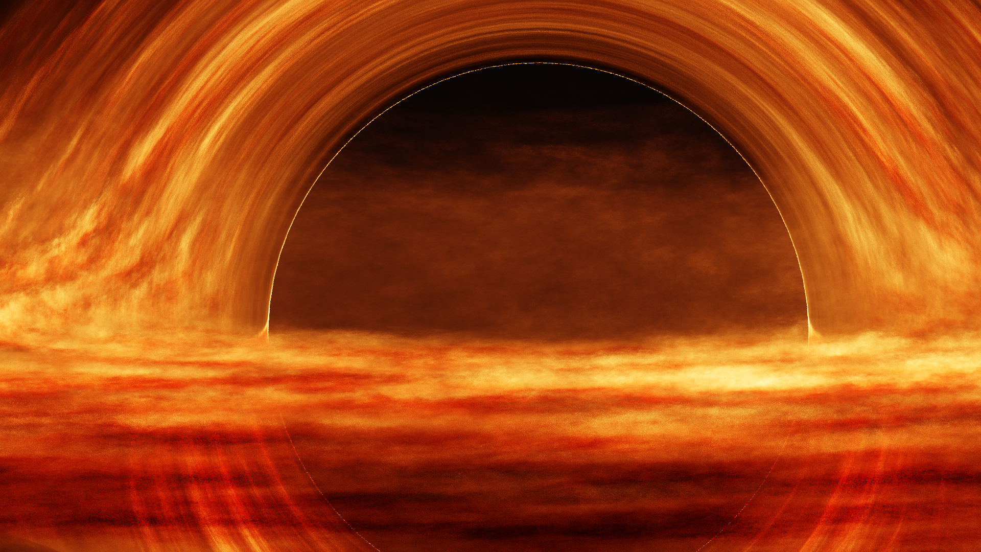 Close-up of a Blackhole