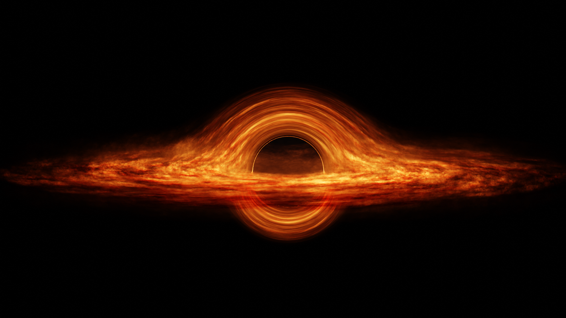 Render of a Blackhole