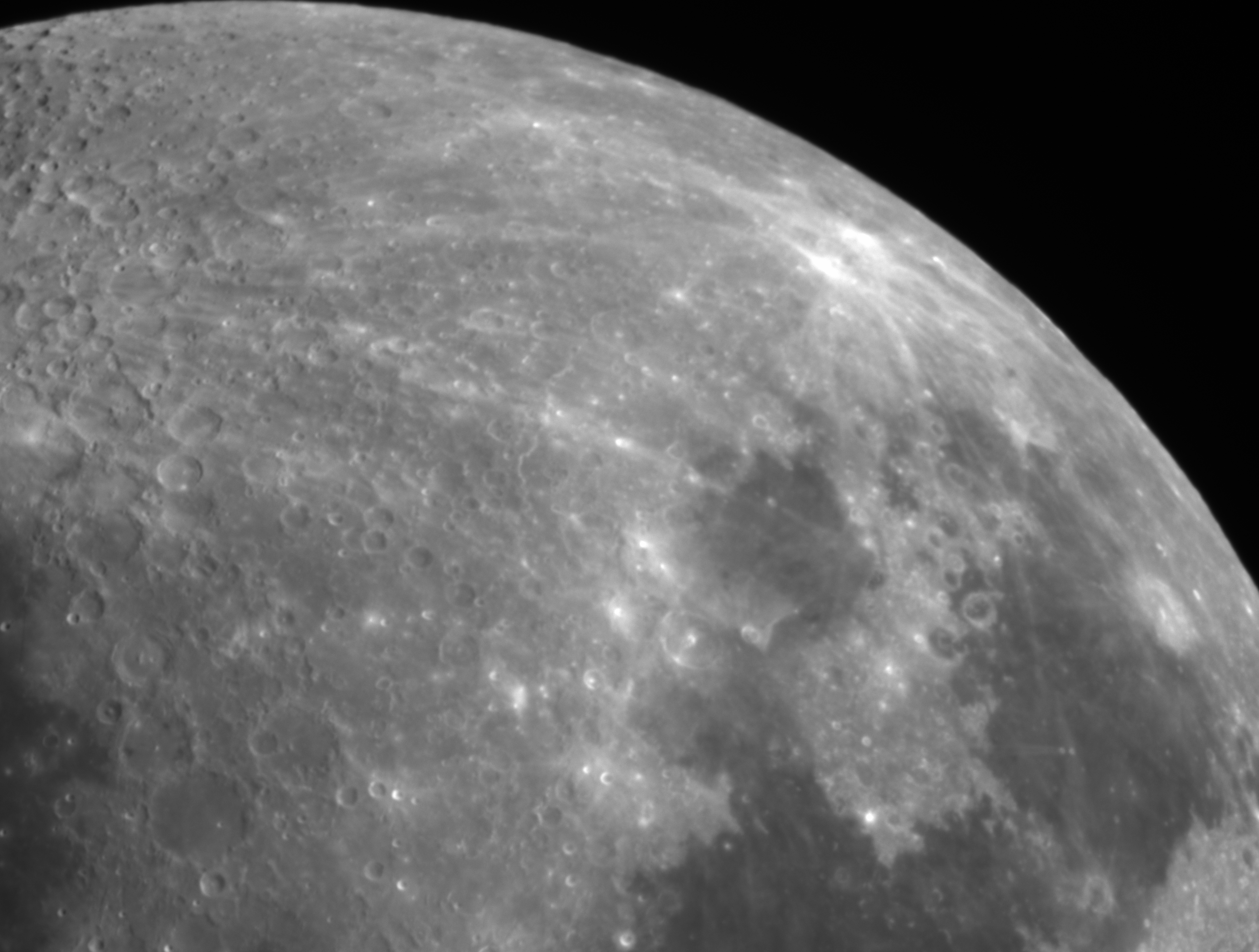 Southern Hemisphere of the Moon