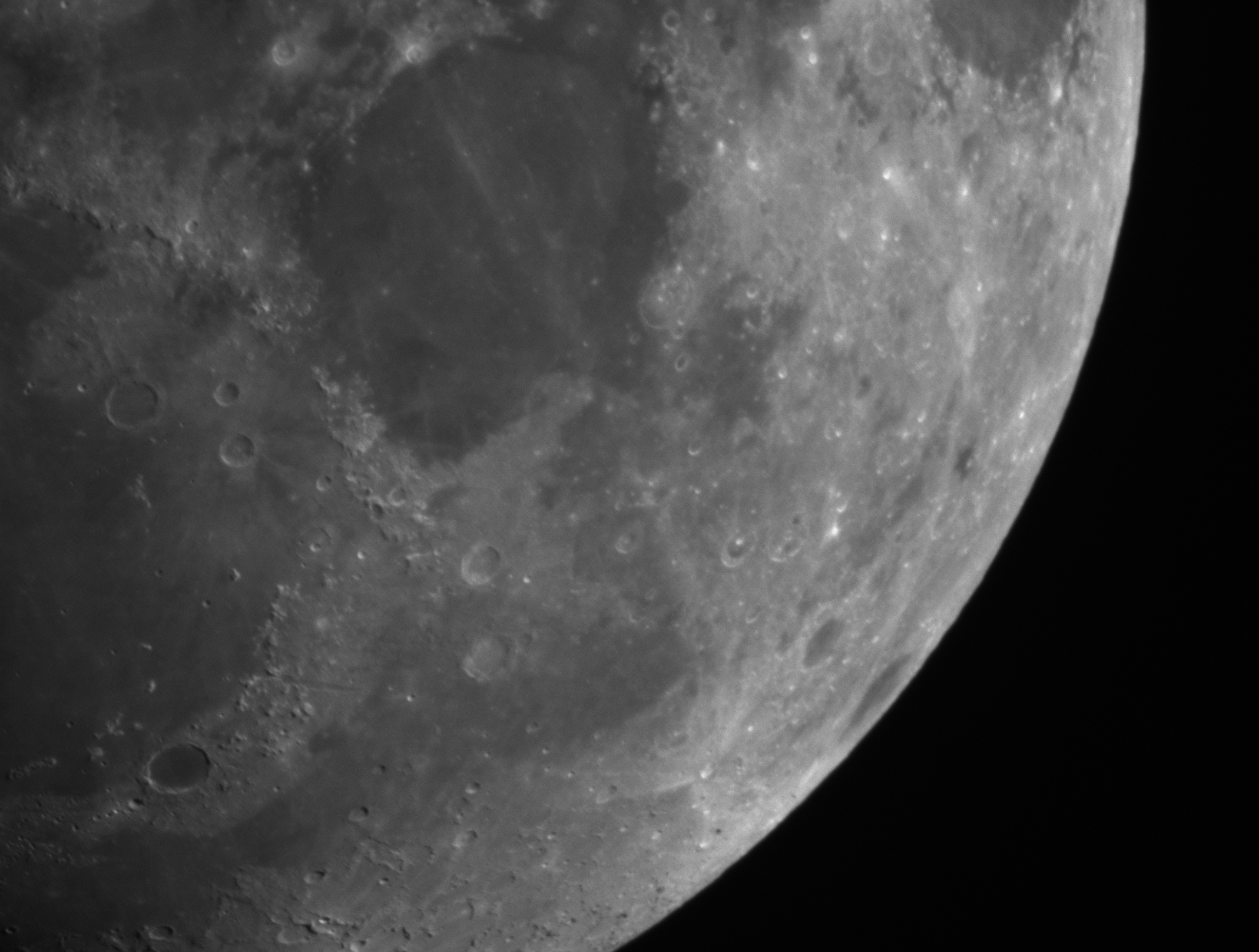 Northern Hemisphere of the Moon